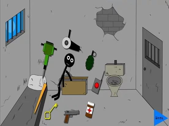 Изображение игры: Stickman - Jailbreak Escape 2