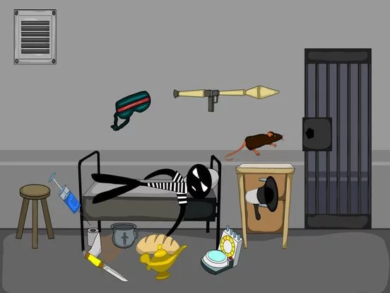 Изображение игры: Stickman Jailbreak 3