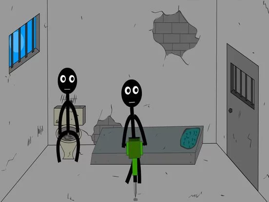 Изображение игры: Stickman - Jailbreak Escape 2