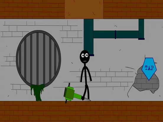 Изображение игры: Stickman - Jailbreak Escape 2