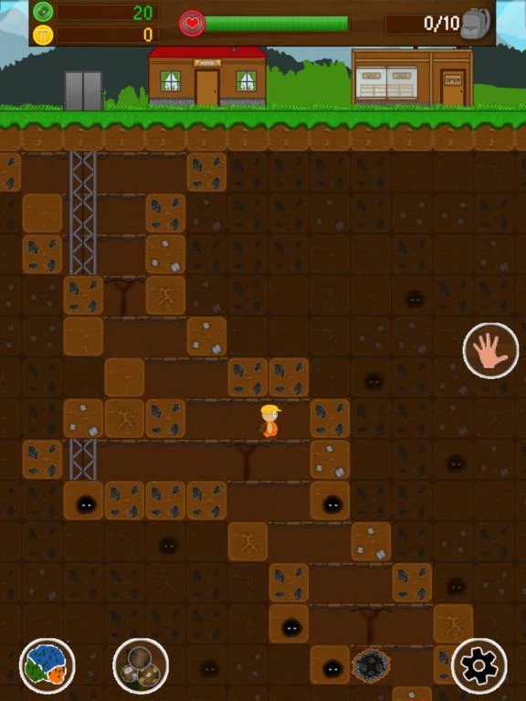 Изображение игры: Treasure Miner Online 2d
