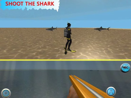 Изображение игры: Shark Hunting Adventure