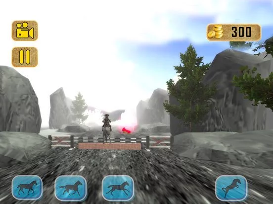 Изображение игры: Horse Forest Riding simulator - pro