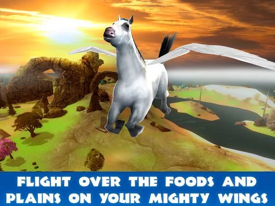 Изображение игры: Pegasus Survival Simulator 3D