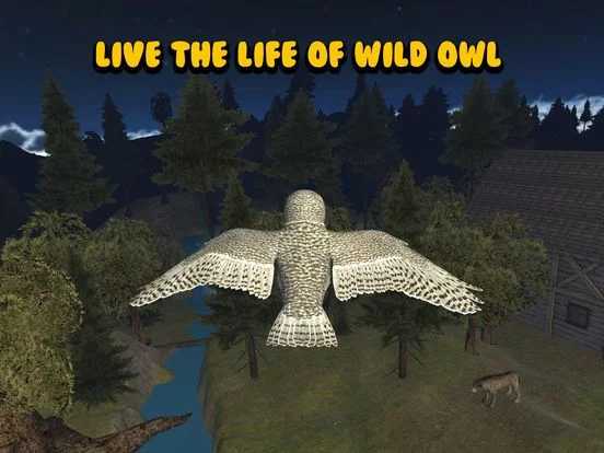 Изображение игры: Flying Owl Bird Survival Simulator 3D