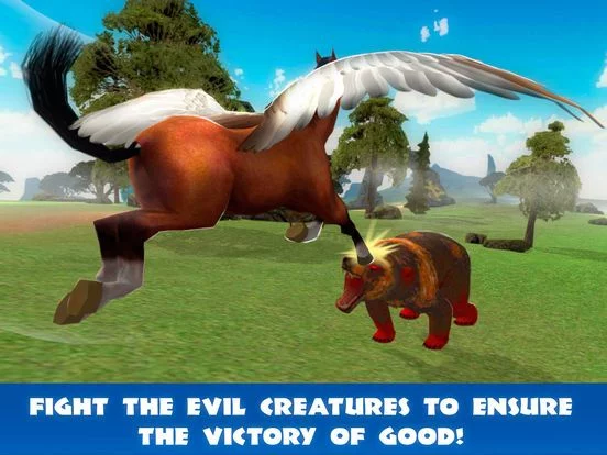 Изображение игры: Pegasus Survival Simulator 3D