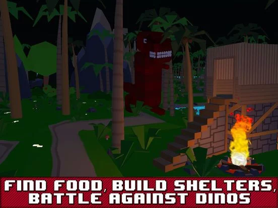Изображение игры: Dino Island Survival Simulator 3D