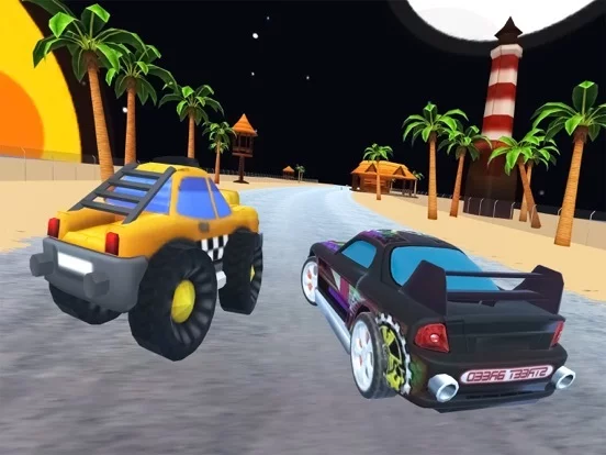 Изображение игры: Super Beach Racing Game