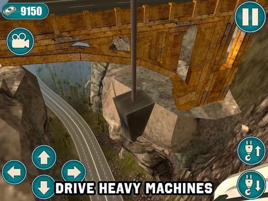 Изображение игры: Bridge Builder - Crane Driving Simulator 3D