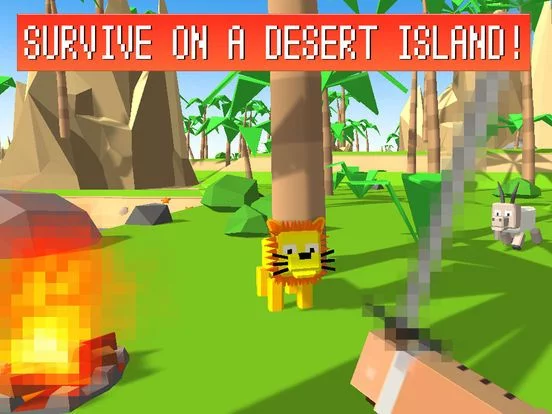 Изображение игры: Craft Island Survival Simulator 3D