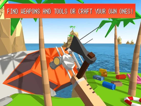 Изображение игры: Craft Island Survival Simulator 3D