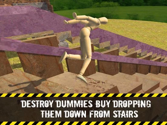 Изображение игры: Stair Dummy Crash Test Simulator 3D