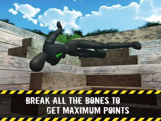 Изображение игры: Stair Dummy Crash Test Simulator 3D