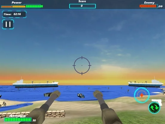 Изображение игры: Beach Army War