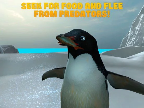 Изображение игры: Arctic Penguin Survival Simulator 3D