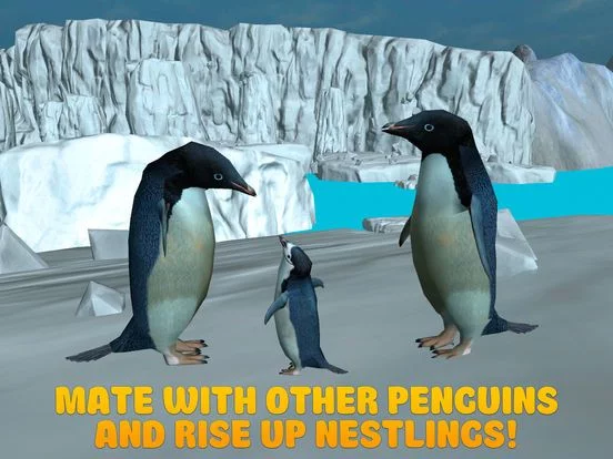 Изображение игры: Arctic Penguin Survival Simulator 3D
