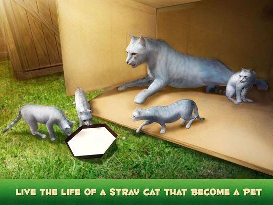 Изображение игры: Hunting Cat Survival Simulator 3D