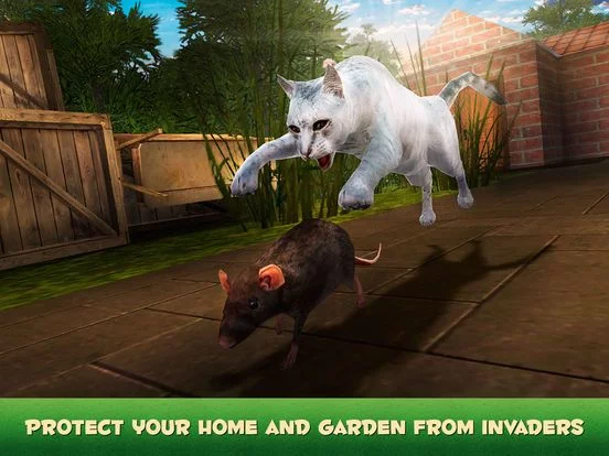 Изображение игры: Hunting Cat Survival Simulator 3D