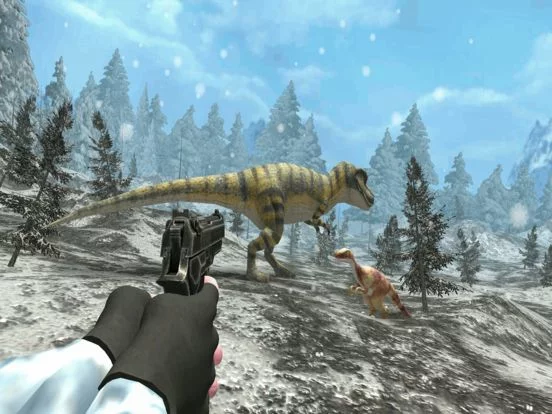 Изображение игры: Dinosaur Sniper Hunter