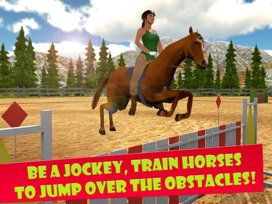 Изображение игры: Horse Riding 3D: Show Jumping