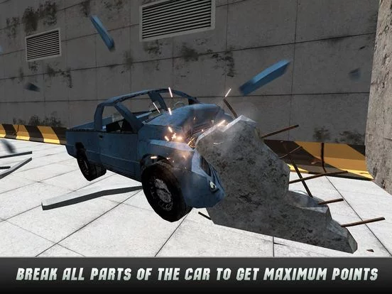 Изображение игры: Extreme Car Crash Test Simulator 3D