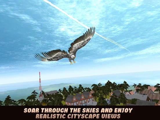 Изображение игры: City Eagle Simulator 3D
