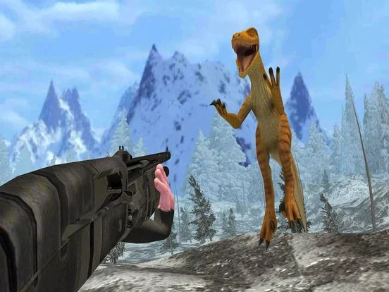 Изображение игры: Dinosaur Sniper Hunter
