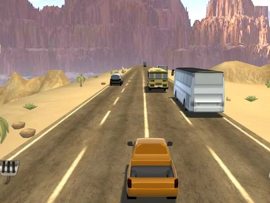 Изображение игры: Race in Traffic Highway