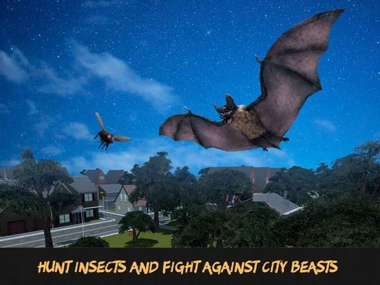 Изображение игры: Flying Bat Survival Simulator 3D