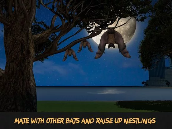 Изображение игры: Flying Bat Survival Simulator 3D