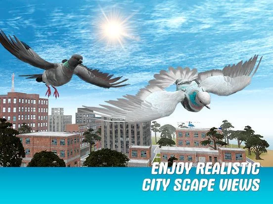 Изображение игры: City Pigeon Simulator 3D