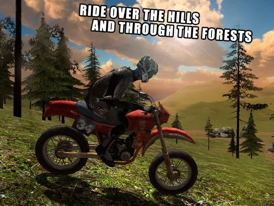 Изображение игры: Downhill Bike Simulator 3D: Offroad Race