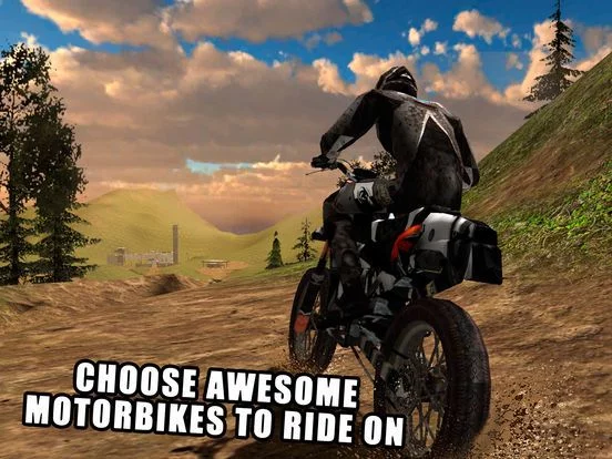 Изображение игры: Downhill Bike Simulator 3D: Offroad Race