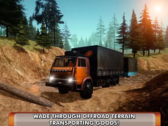 Изображение игры: Offroad Truck Driving Simulator 3D