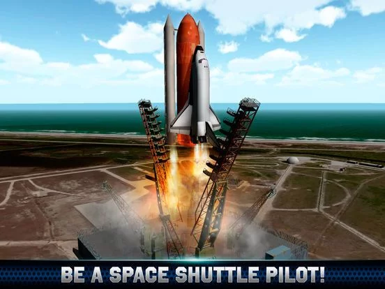 Изображение игры: Space Shuttle Flight Simulator 3D Free
