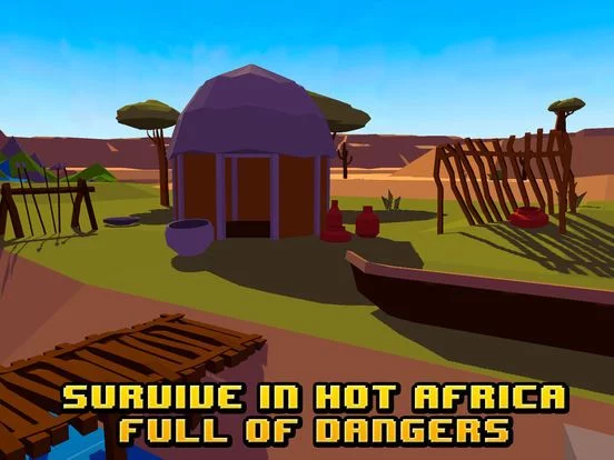 Изображение игры: African Craft Survival Simulator 3D