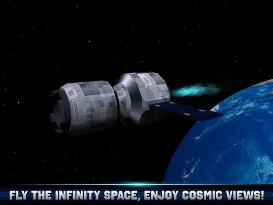 Изображение игры: Space Shuttle Flight Simulator 3D Free