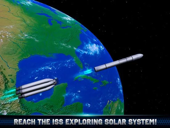 Изображение игры: Space Shuttle Flight Simulator 3D Free