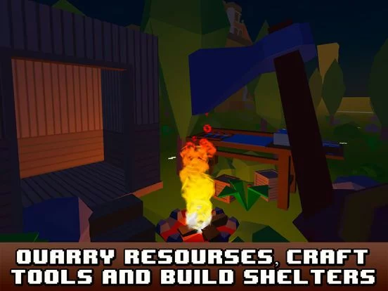 Изображение игры: Pixel City Survival Simulator 3D