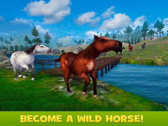 Изображение игры: Horse Survival Simulator 2017