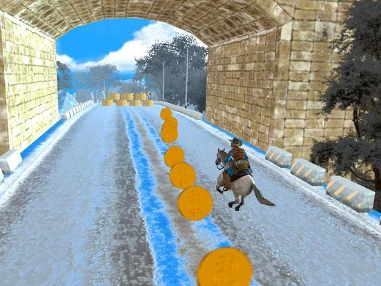 Изображение игры: Jumping Horse Riding: 3d