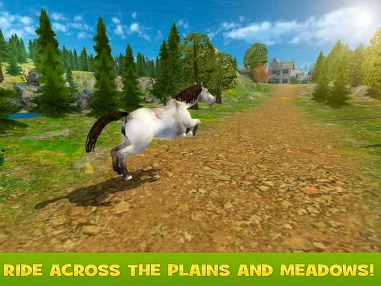 Изображение игры: Horse Survival Simulator 2017