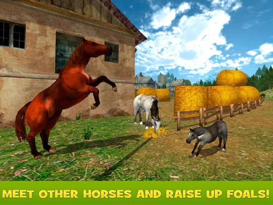 Изображение игры: Horse Survival Simulator 2017