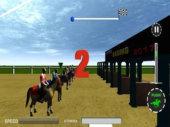 Изображение игры: Ultimate Horse Racing:3d