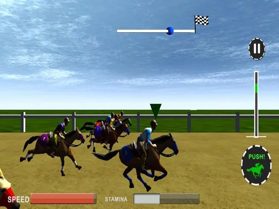 Изображение игры: Ultimate Horse Racing:3d