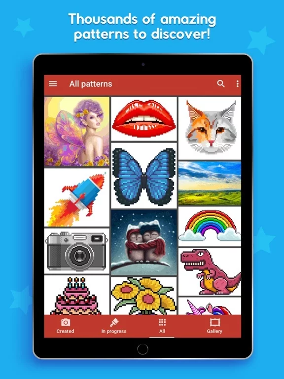 Изображение игры: Pixel Tap: Color by Number