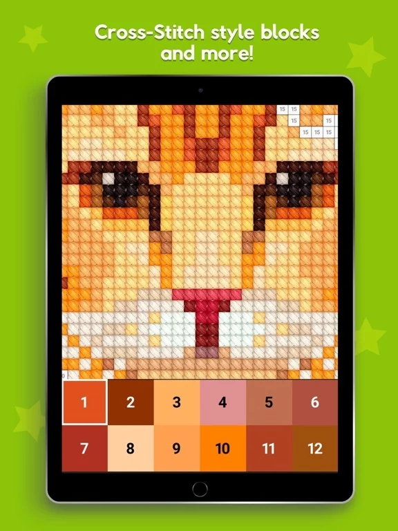 Изображение игры: Pixel Tap: Color by Number