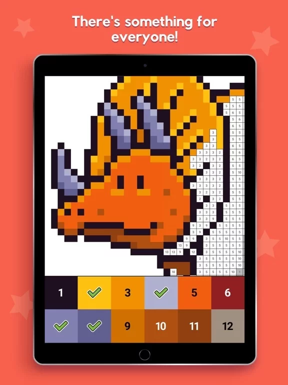Изображение игры: Pixel Tap: Color by Number