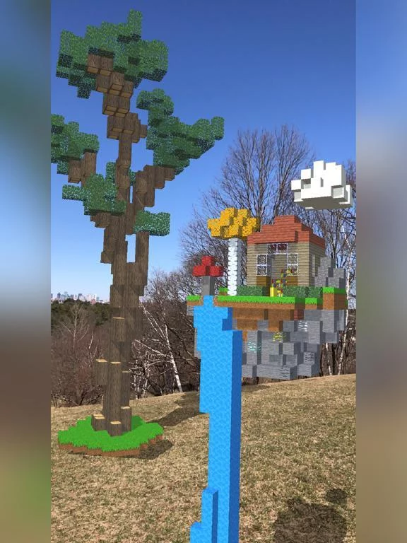 Изображение игры: VoxBuildAR