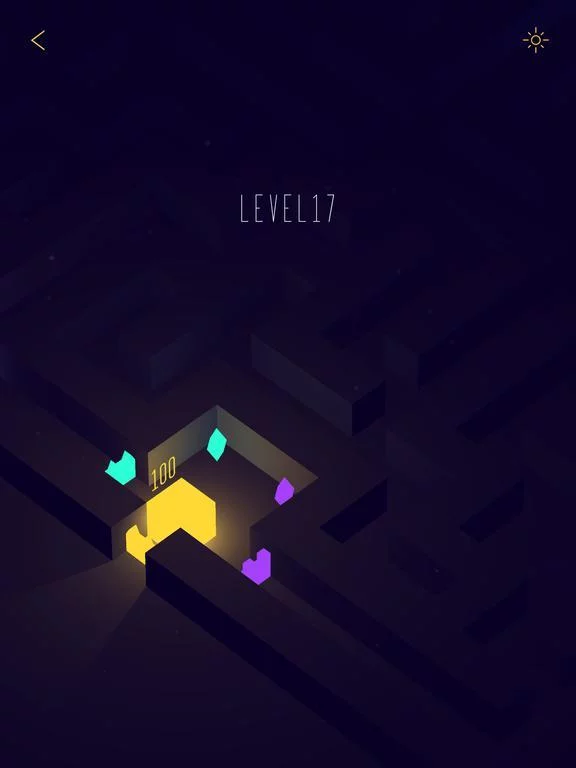 Изображение игры: Glowing Cube